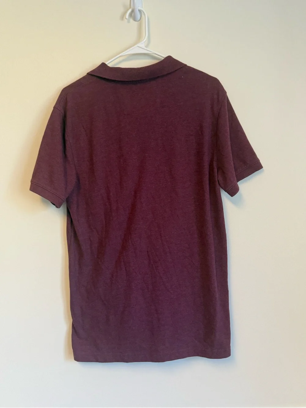 Banana Republic Men's Maroon Polo with Contrast Trim